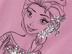 Name It mauve orchid Frozen kjole